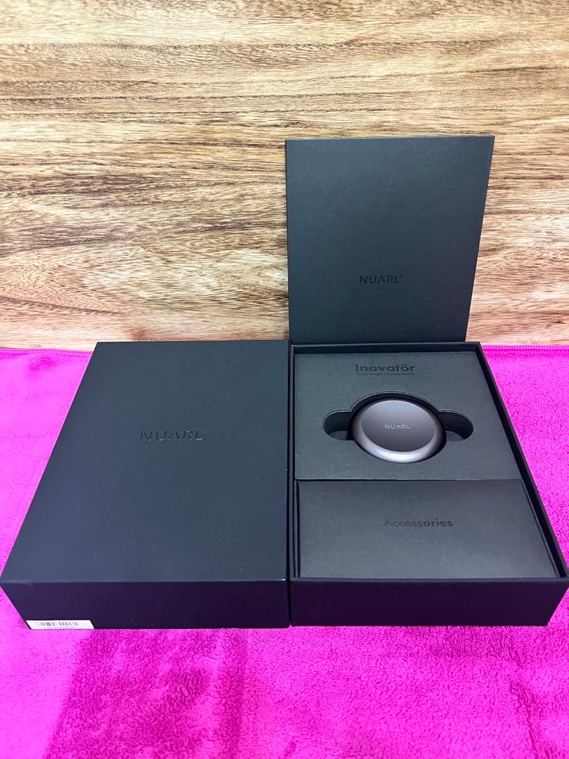 NUARL Innovator バーガンディレッド ワイヤレスイヤホン