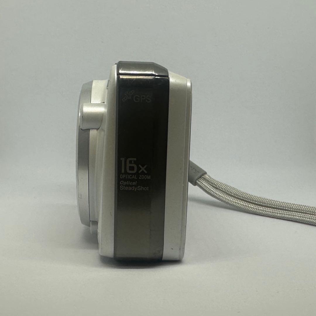 SONY DSC-HX10V シルバー ホワイト　動作品 バッテリー付