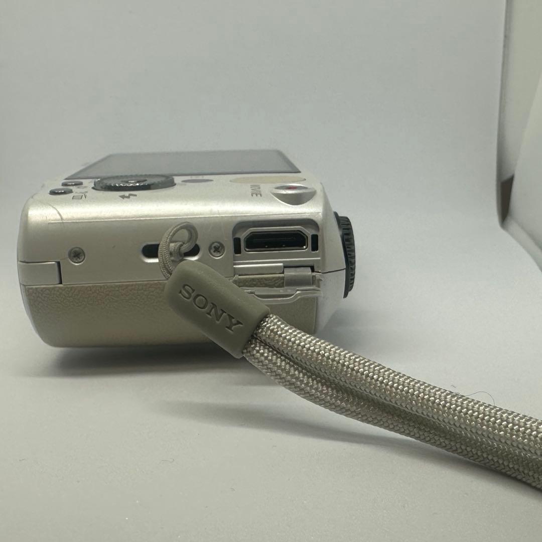 SONY DSC-HX10V シルバー ホワイト　動作品 バッテリー付