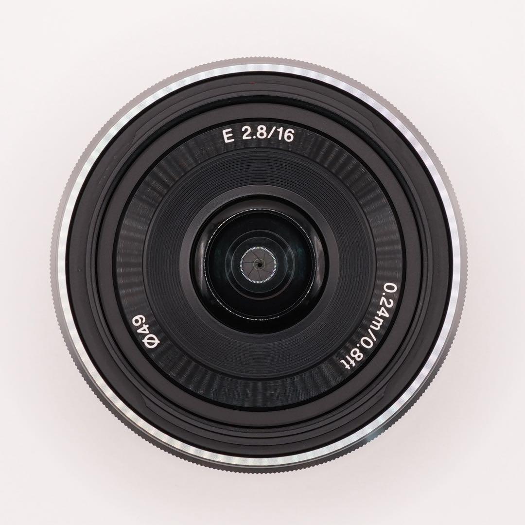 【美品】SONY E 16mm F2.8 SEL16F28 Eマウント用