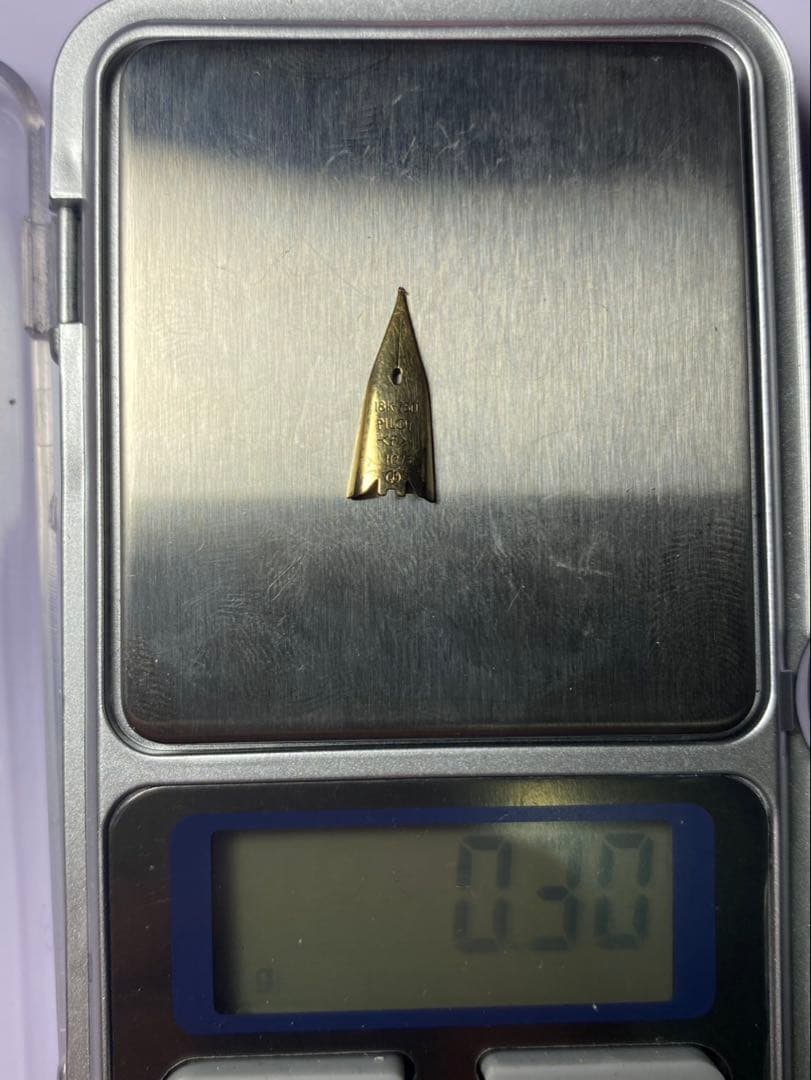 No.121 金無垢18K 0.30g 14k 0.30g 金 24K 純金