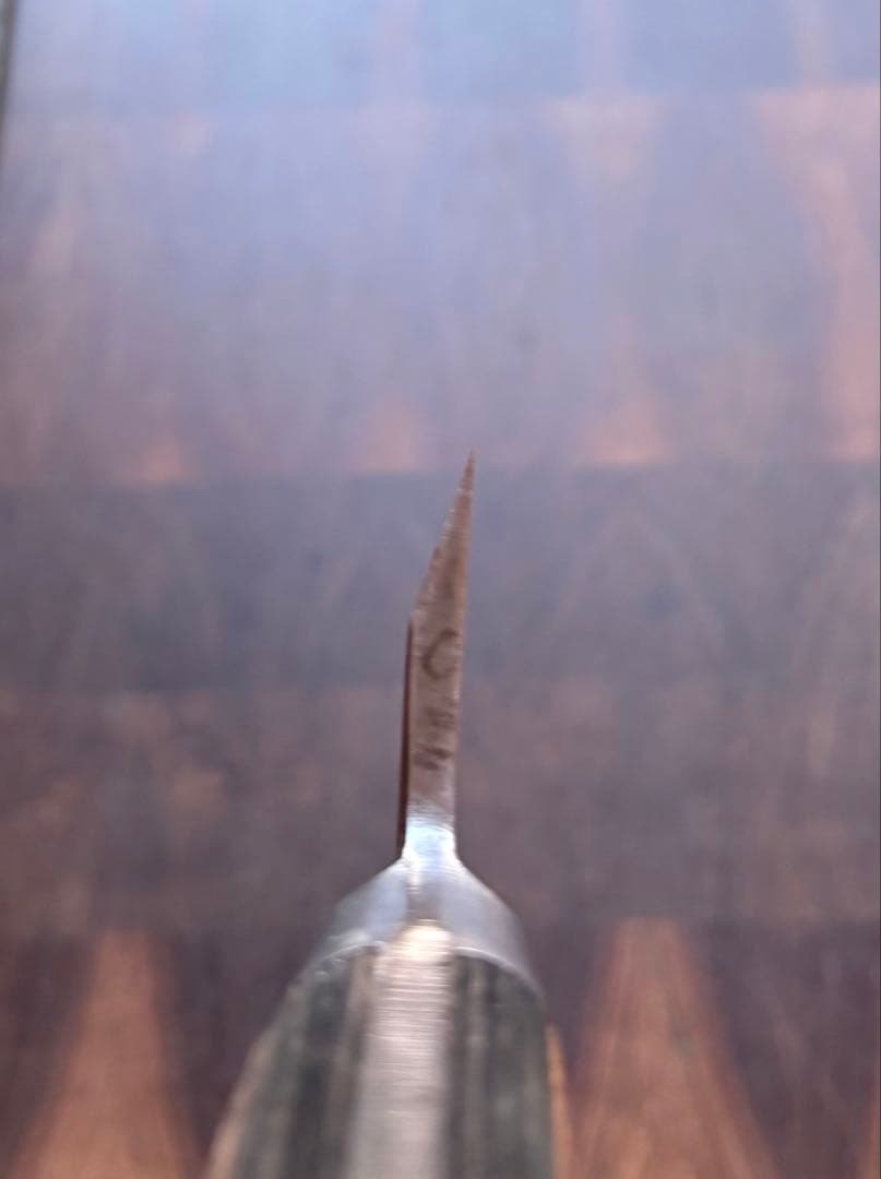 堺一文字光秀　ガラスキ　180mm 包丁　全鋼　骨スキ　洋出刃　洋包丁　釣り