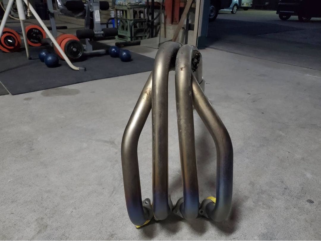 Oゼファー400 希少モリワキ　モナカマフラー