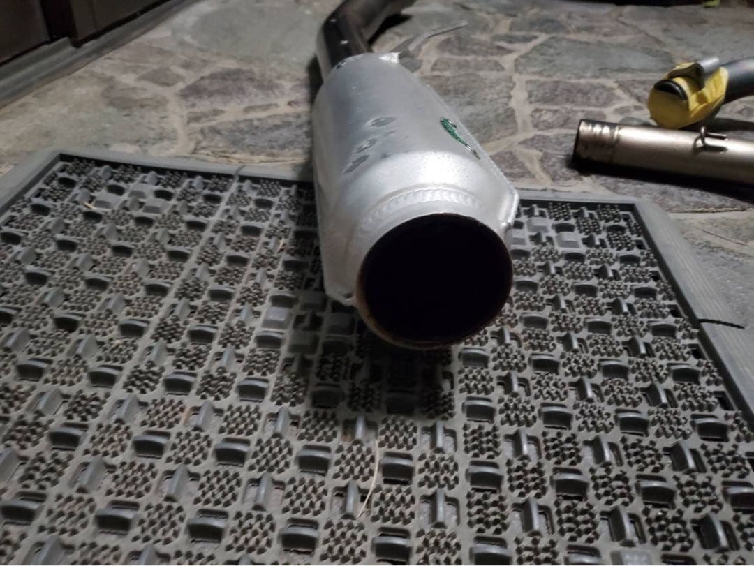 Oゼファー400 希少モリワキ　モナカマフラー