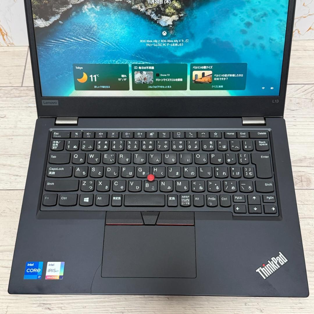 ハイスペック ThinkPad i7第11世代 SSD512GB ノートパソコン
