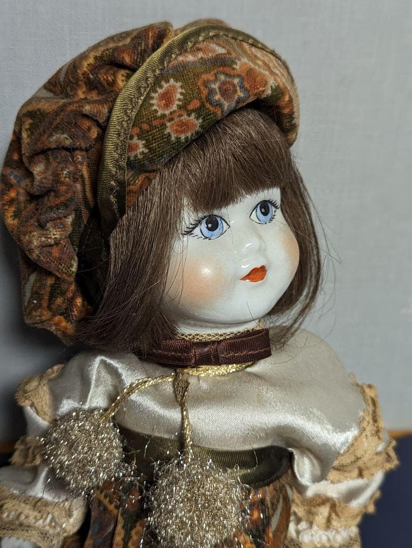 ビスクドール　アンティーク　クレド　シリアルナンバー付き　イタリア