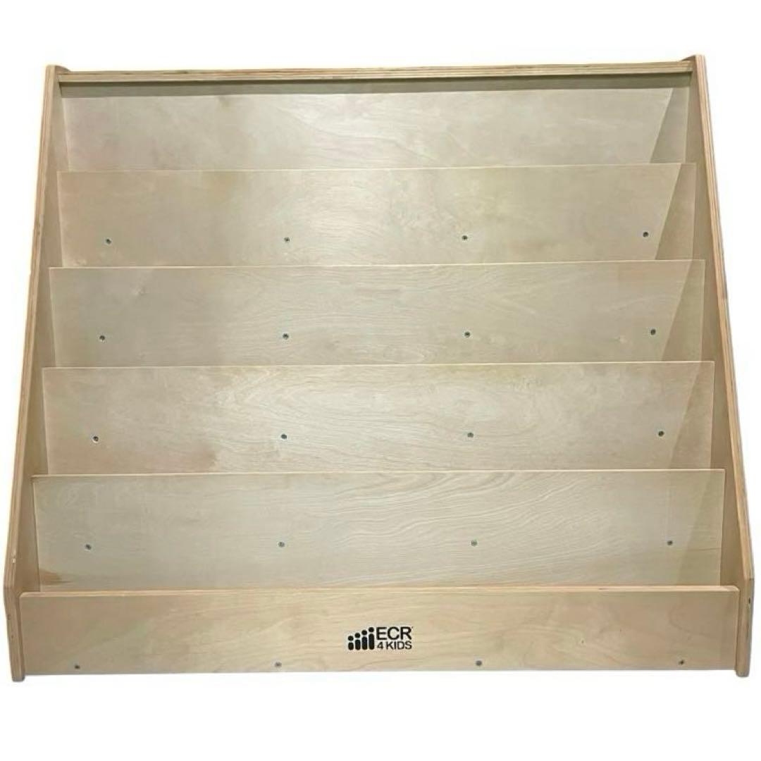 かわうそ　ECR 4KIDS片面ブックディスプレイラック