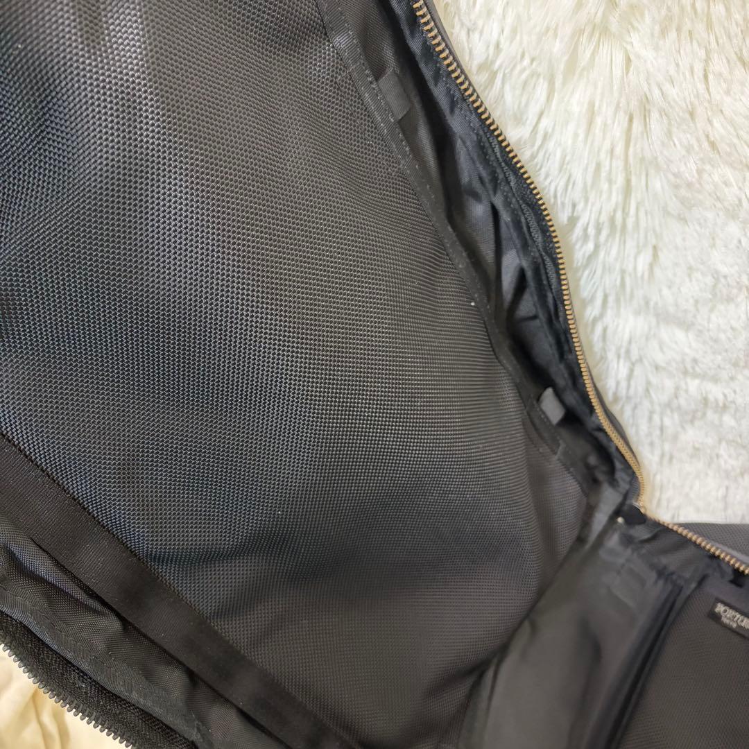 【19日まで】ポーター　ヒート ビジネスバッグ　2way 2層 A4可 ブラック