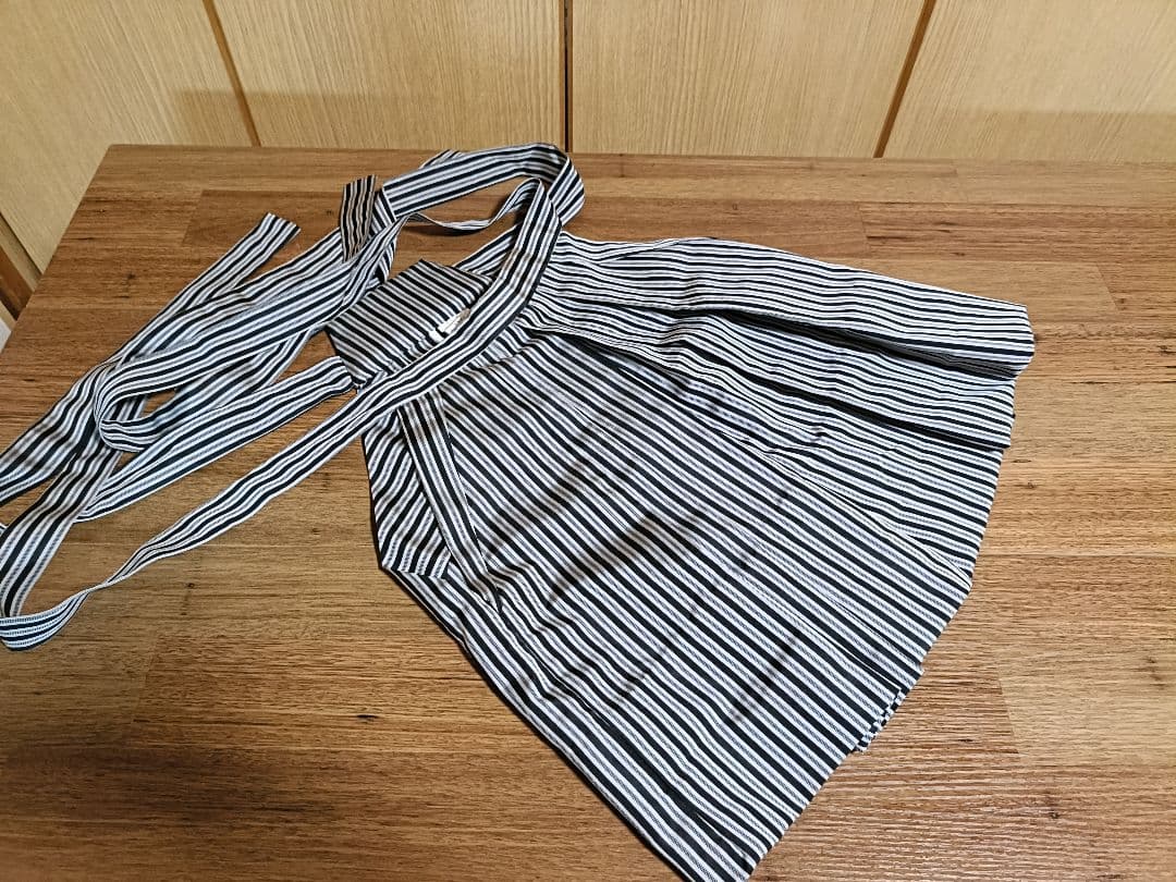 3歳 七五三用 着物セット 青と白のグラデーション