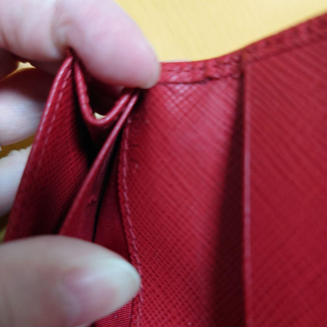 PRADA レッド 名刺入れ
