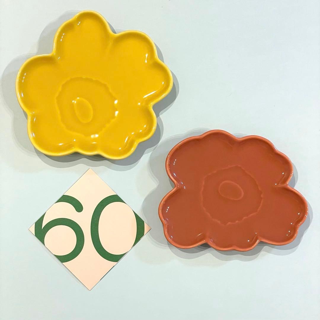 marimekko マリメッコ　UNIKKO60th 限定　完売プレートセット
