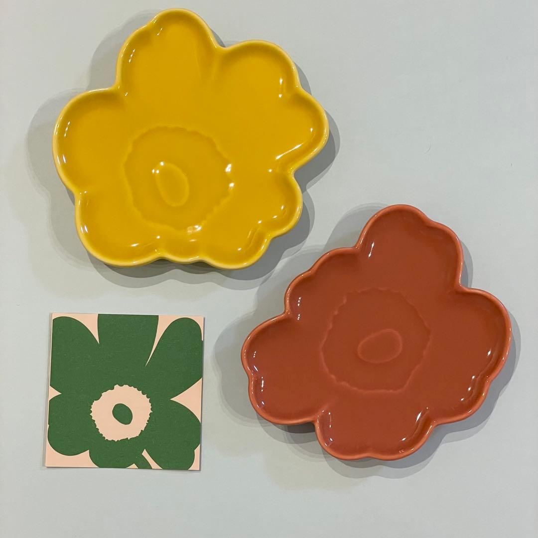marimekko マリメッコ　UNIKKO60th 限定　完売プレートセット
