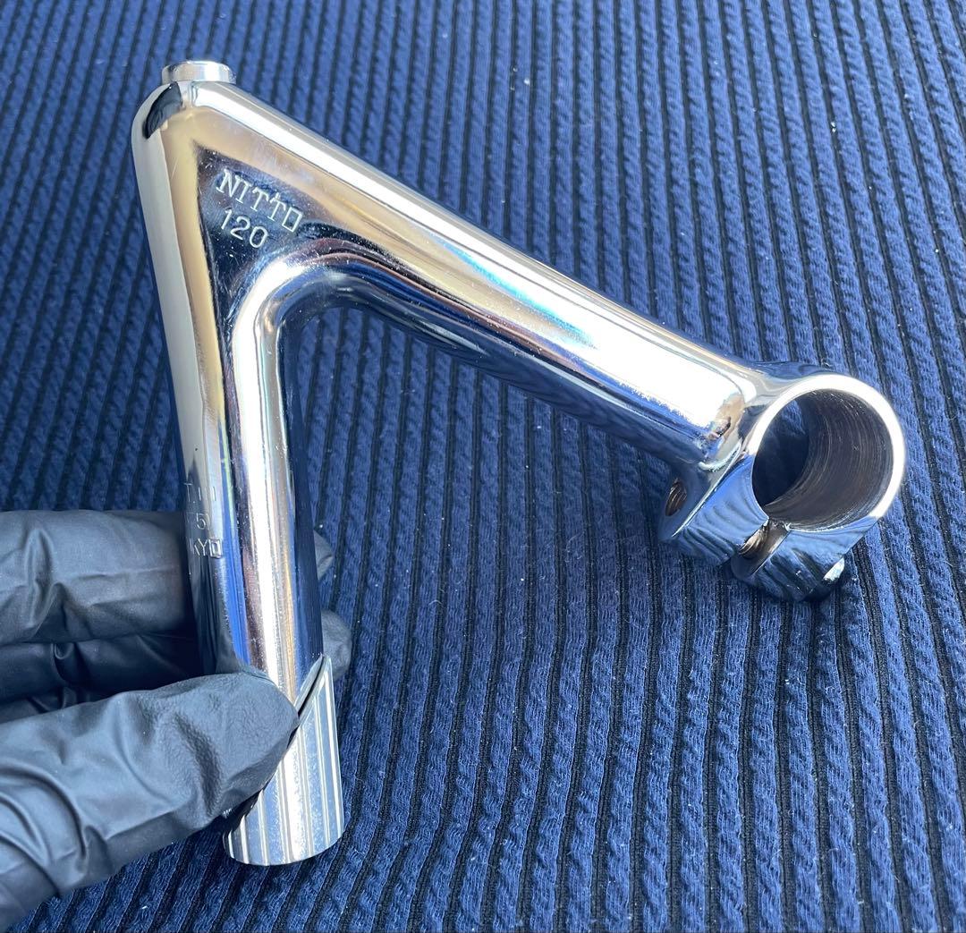 NJS NITTO ステム　120mm 58° 競輪　ピスト　ロードバイク