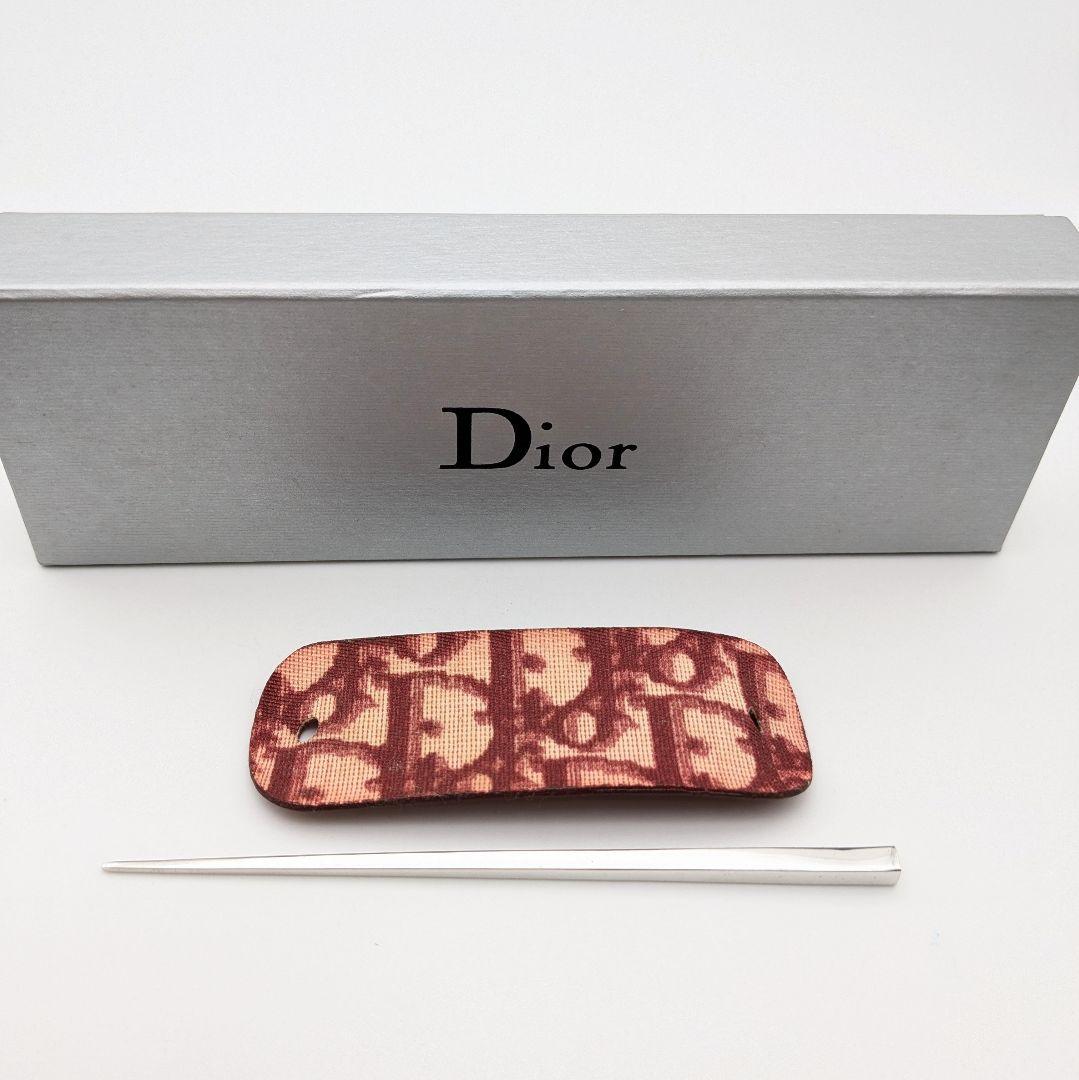 希少 Dior ディオール トロッター 髪留め かんざし ヘアアクセサリー