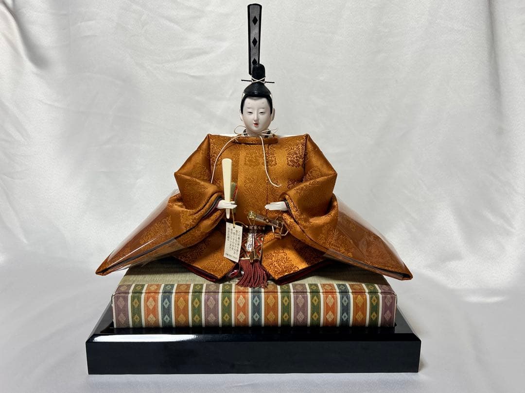 雛人形 ひな人形 雛道具 有職雛 親王 黄櫨染 十二単 京７番