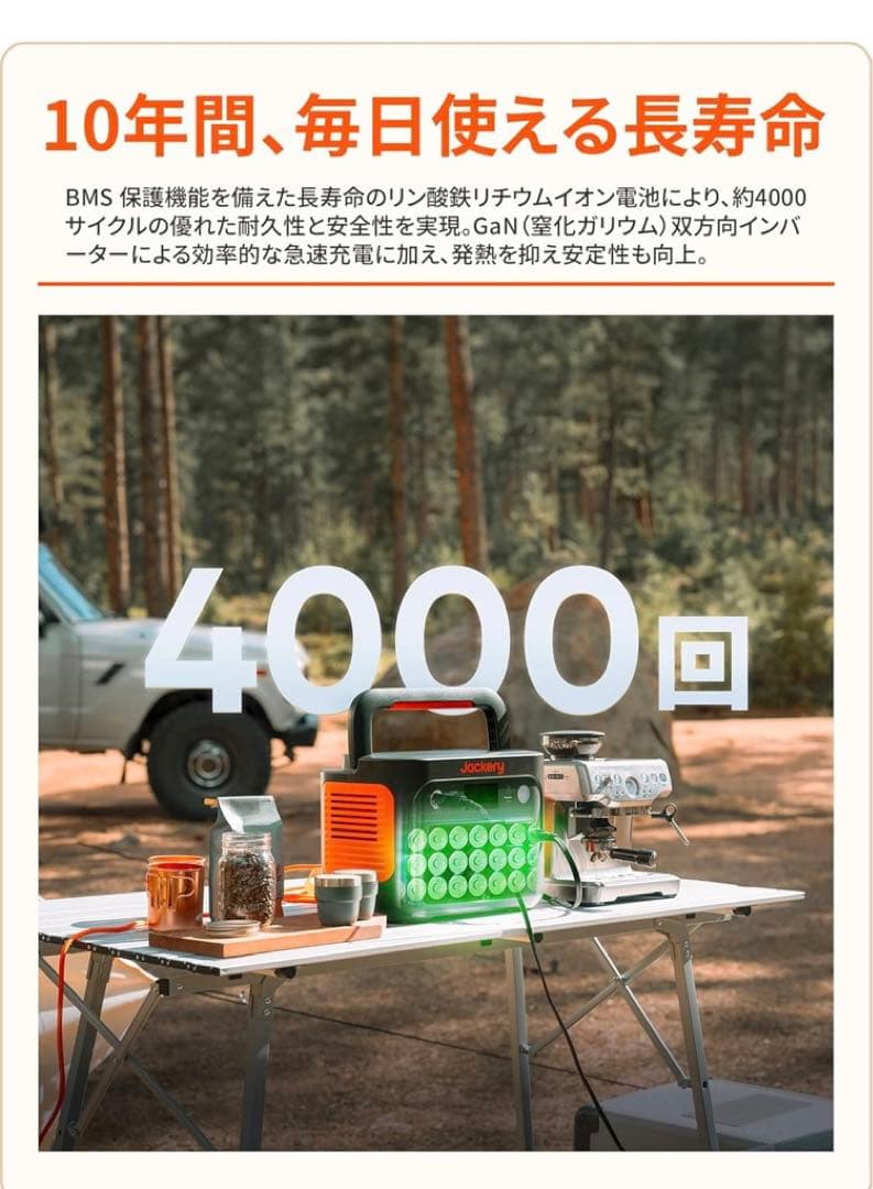 ゆ*き様 Jackery ポータブル電源 1000 New 1070Wh