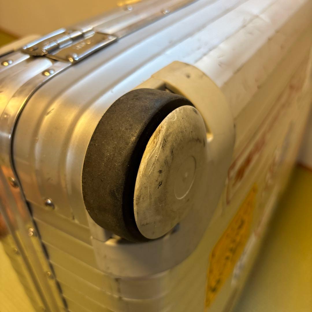 【廃盤】RIMOWA リモワ スーツケース シルバー 　トパーズ　アルミニウム