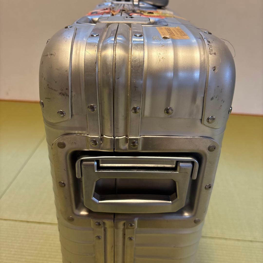 【廃盤】RIMOWA リモワ スーツケース シルバー 　トパーズ　アルミニウム