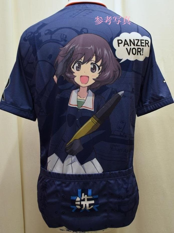 ガールズ&パンツァー劇場版 大洗女子学園/秋山優花里 サイクルジャージ Mサイズ