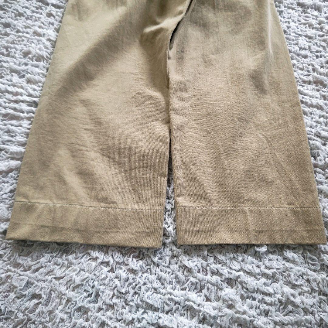45R おこめチノのシャルロット　ワイドパンツ　ベージュ　サイズ1