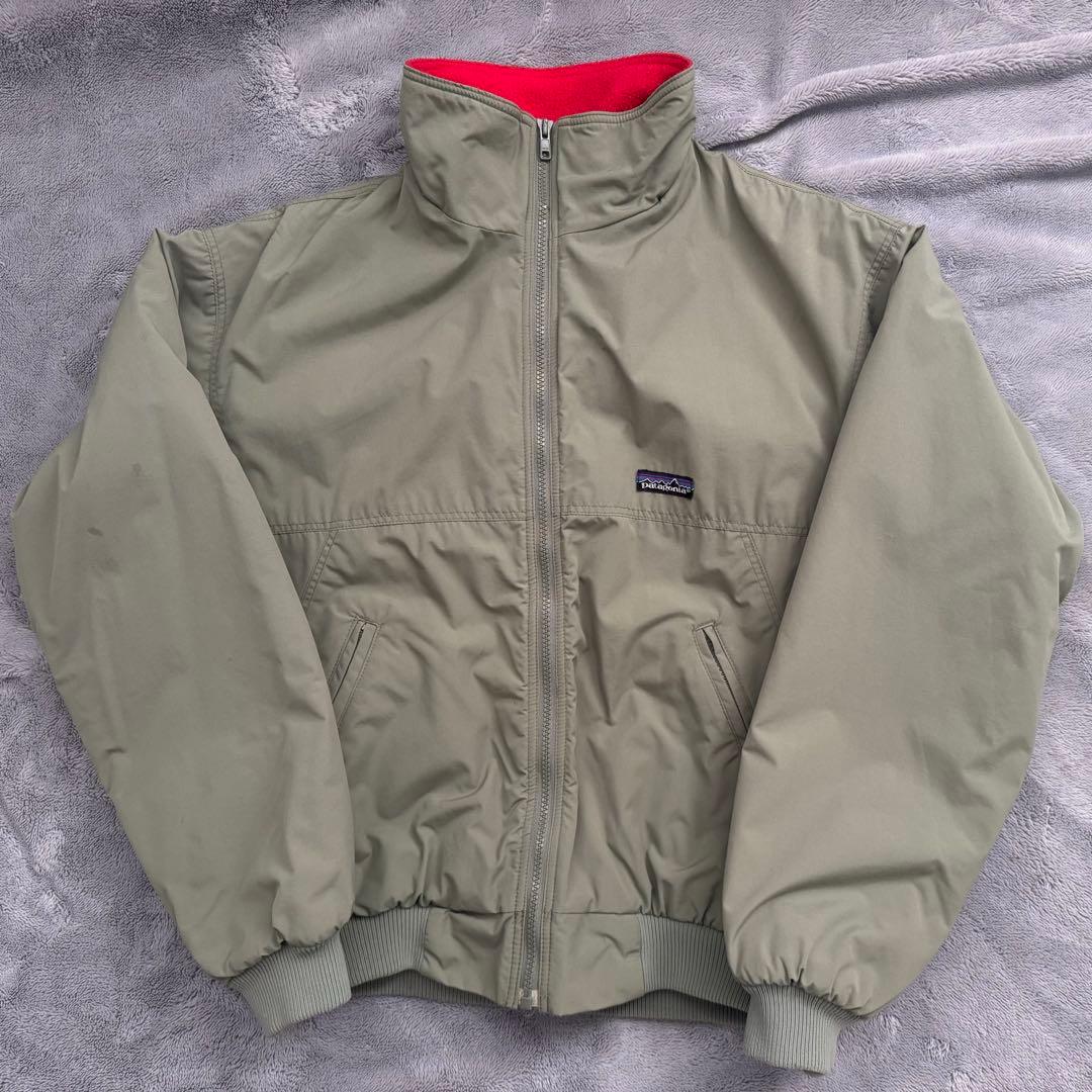 80s Patagonia シェルドシンチラジャケット 三角タグ　M