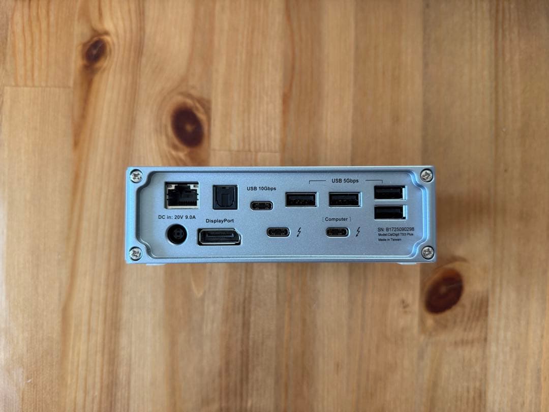 CalDigit TS3 Plus ドッキングステーション