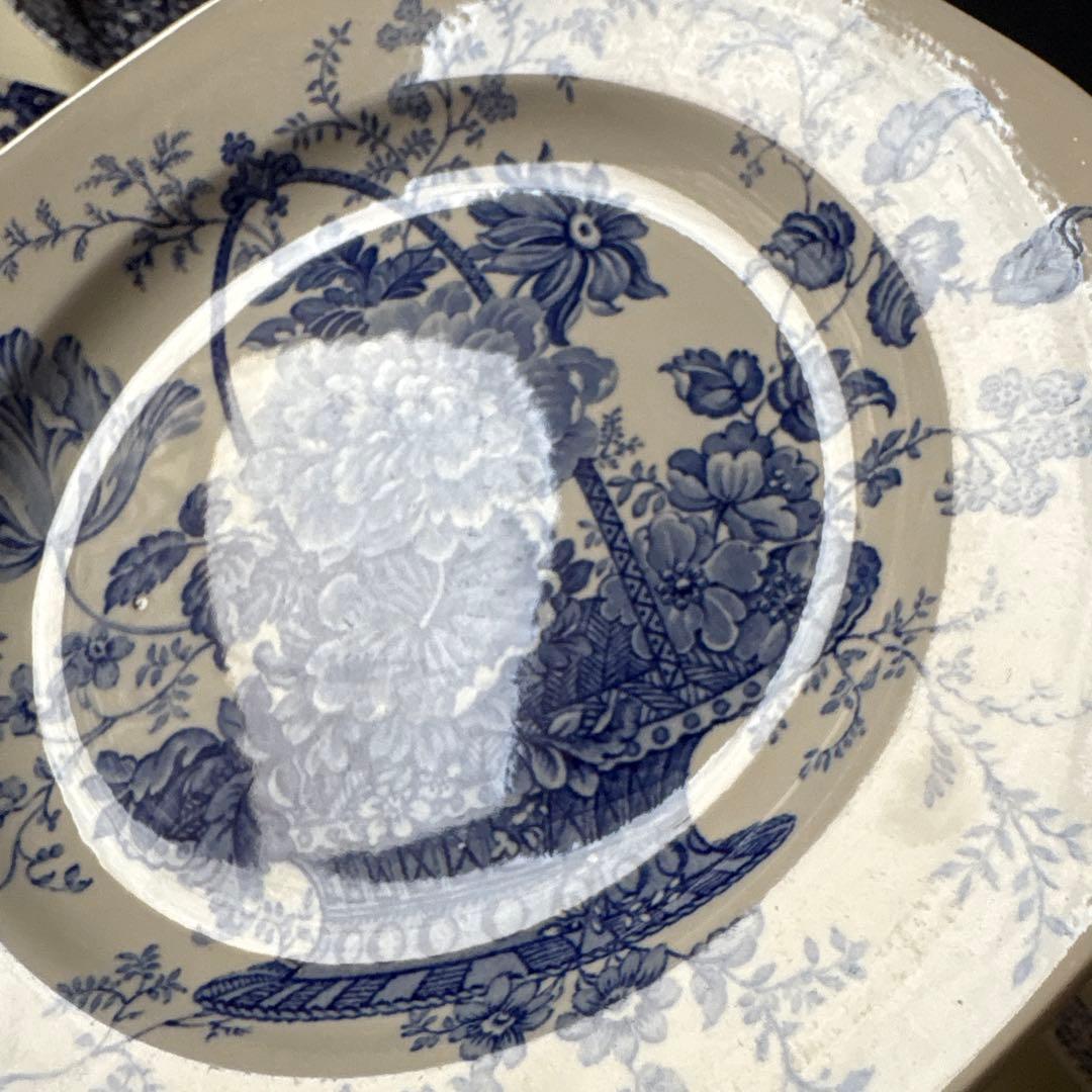 burleigh バーレイ シャーロット　プレートＳ　花柄　希少　廃盤　限定品