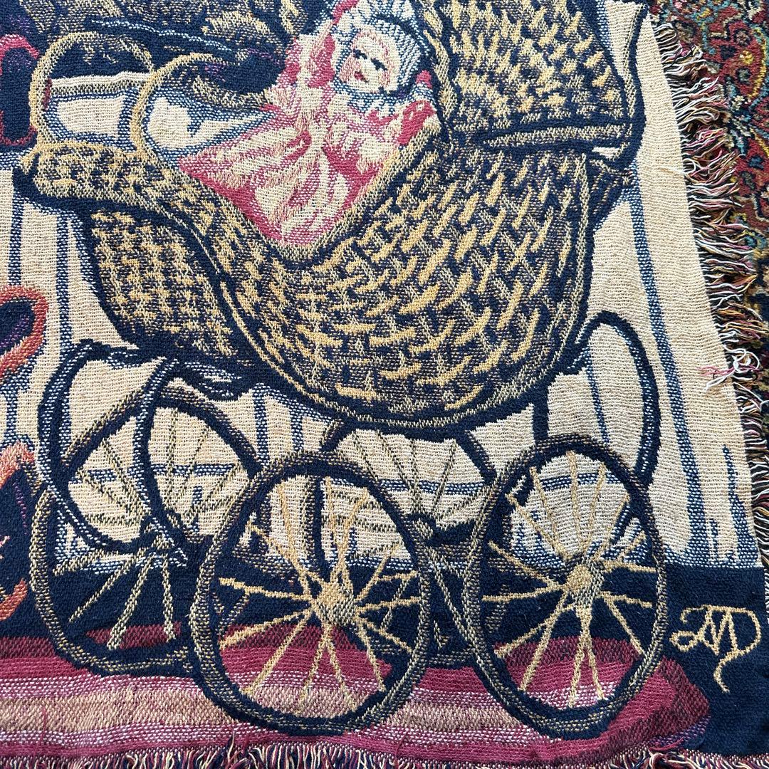 vintage ラグ カーペット ノスタルジック　ドールジョゼット　アンティーク