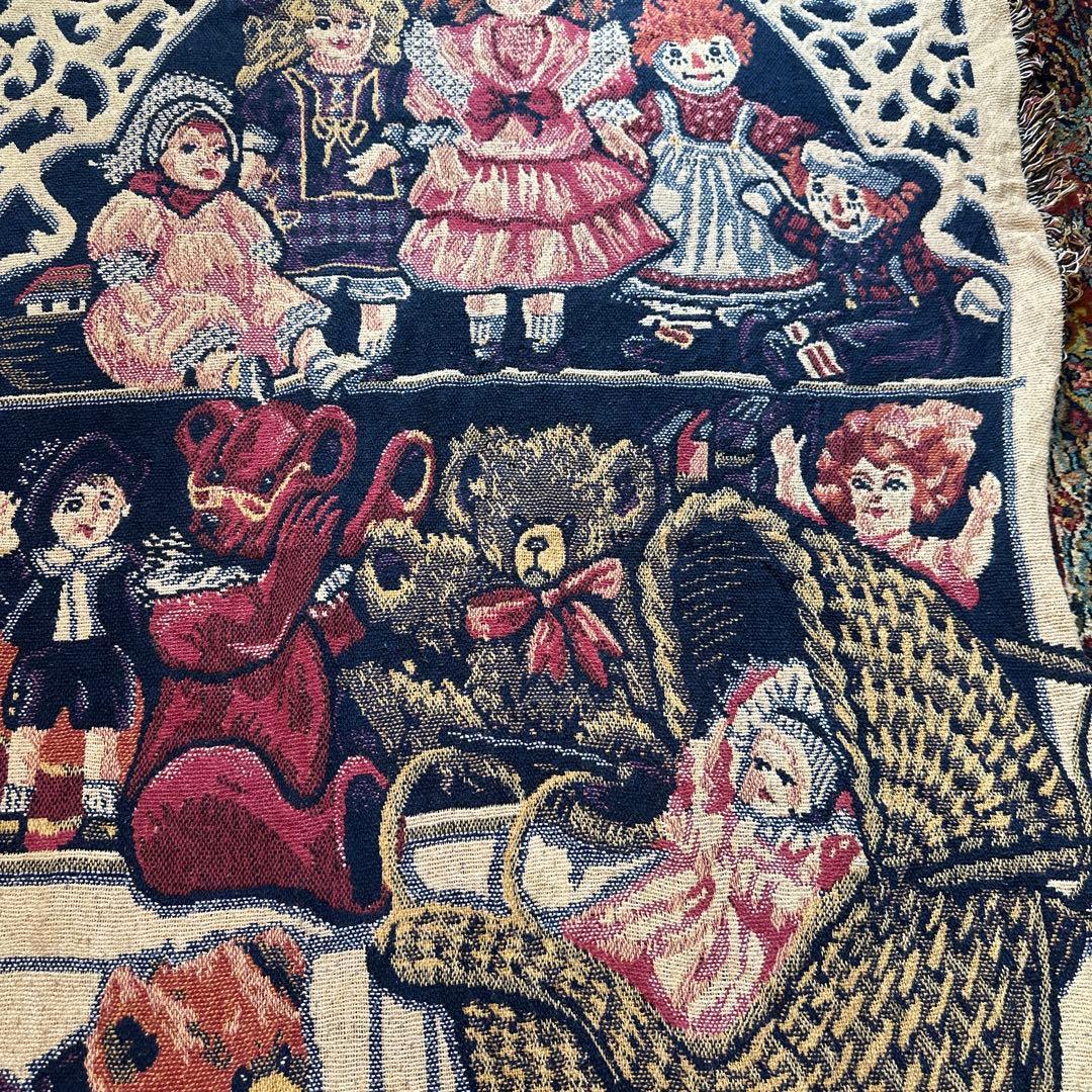 vintage ラグ カーペット ノスタルジック　ドールジョゼット　アンティーク