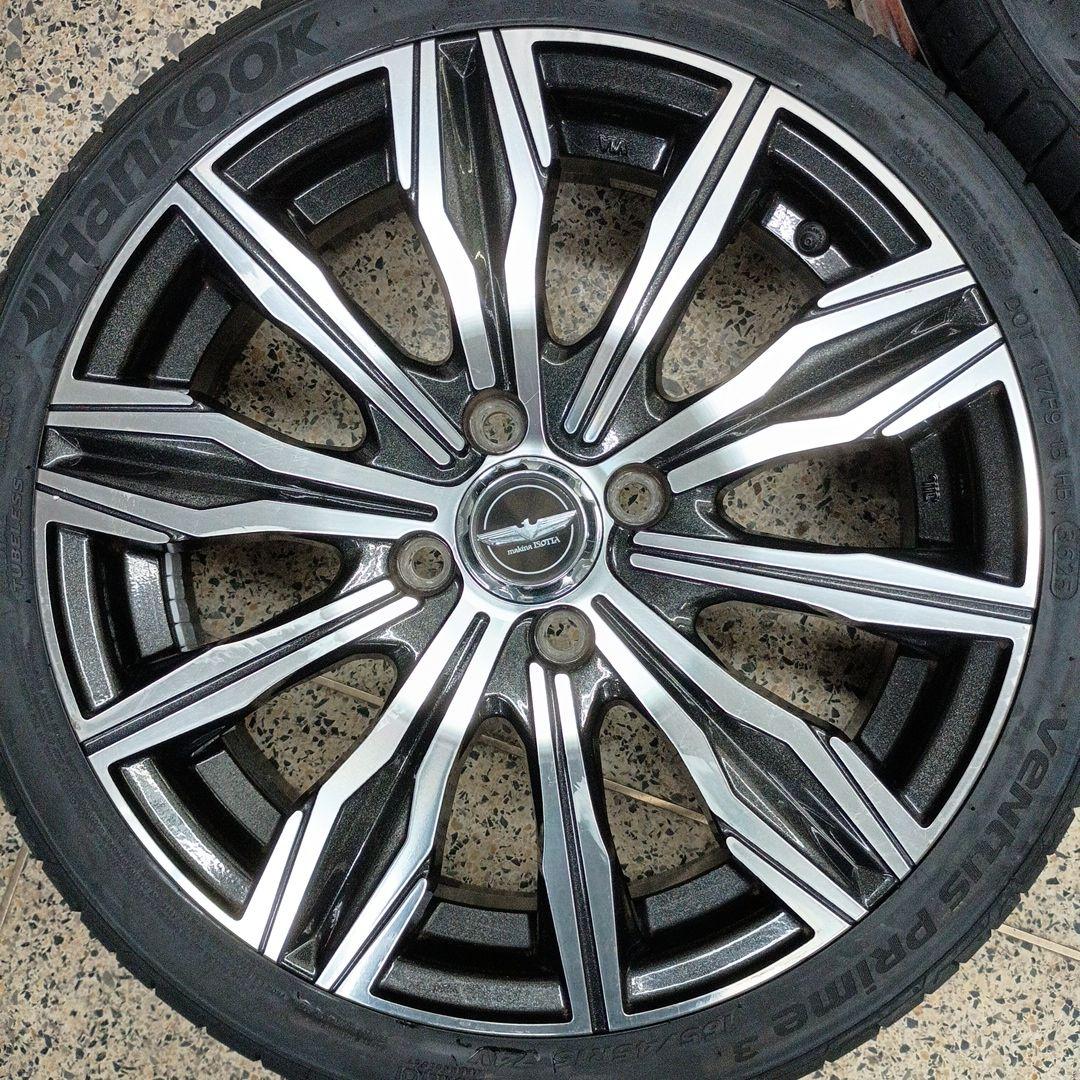 【新品】165/45R16 ハンコック夏タイヤ付 16インチアルミ 軽自動車用