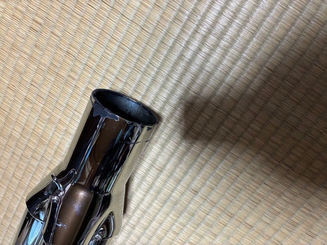 Z900RS用のメッキショート管（60φ）