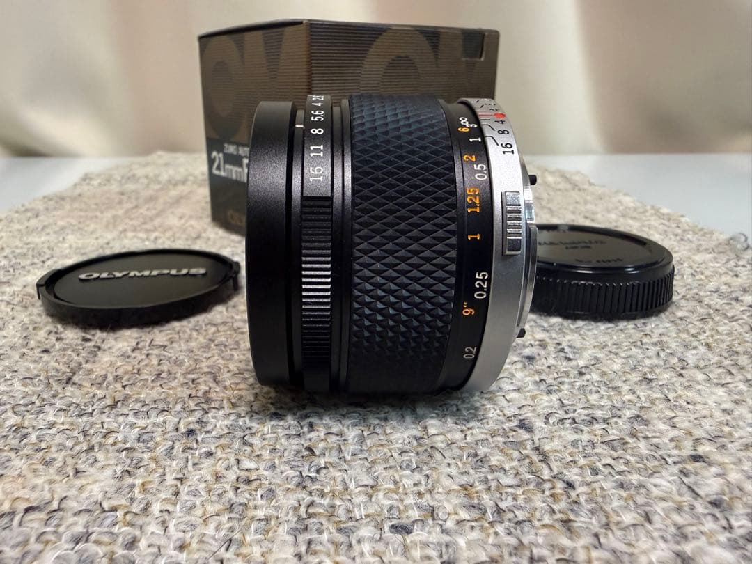 OLYMPUS オリンパス ZUIKO AUTO-W 21mm F2 箱入り新品