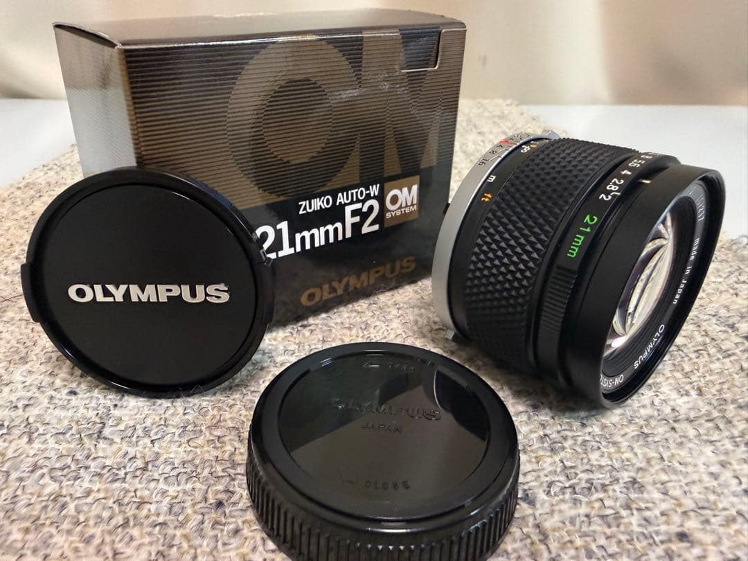 OLYMPUS オリンパス ZUIKO AUTO-W 21mm F2 箱入り新品