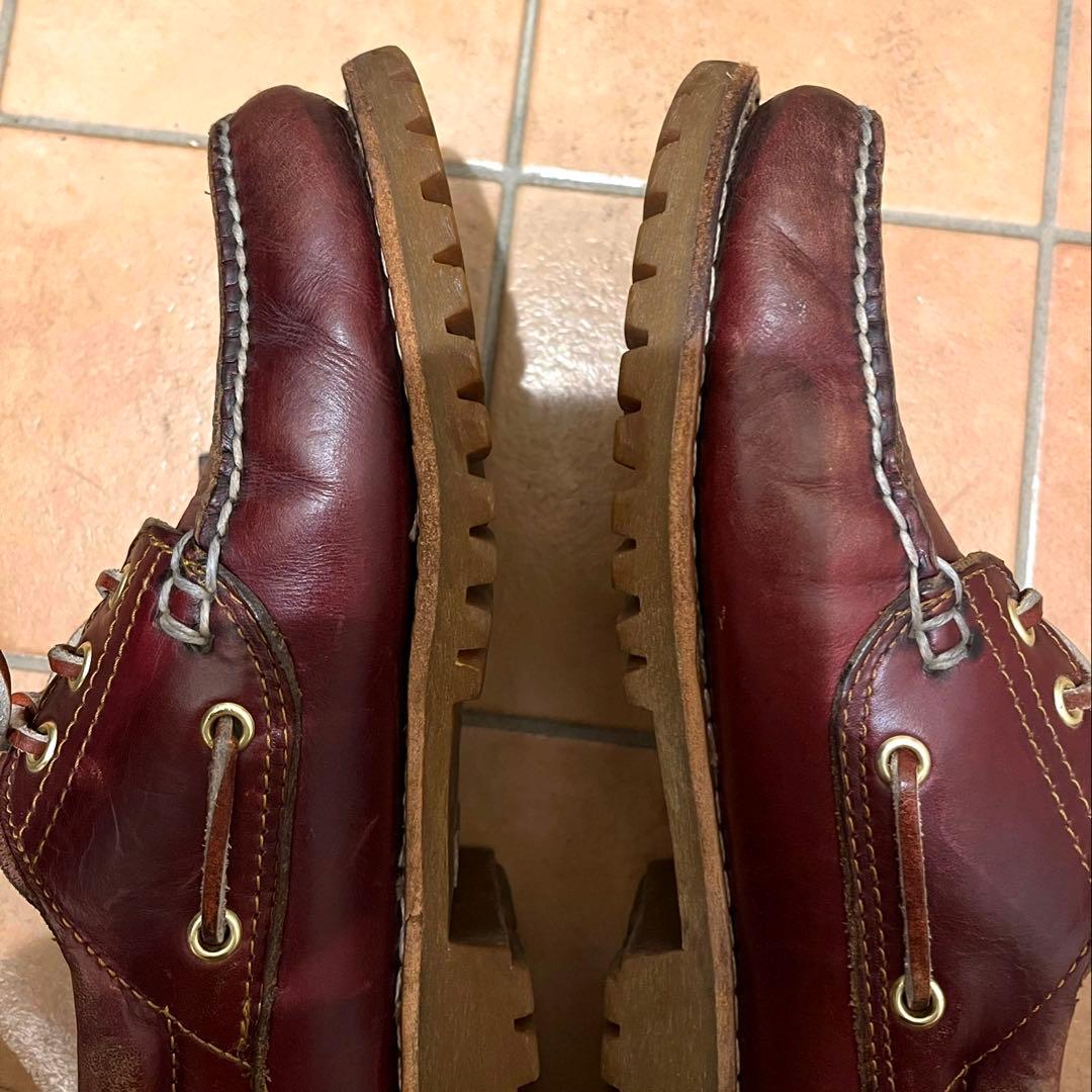 靴 Timberland 3eye Classic lug burgundy
