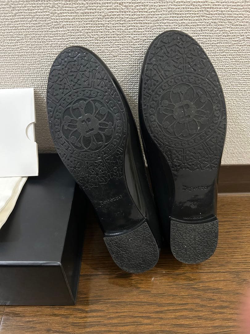 Repetto バレエシューズ 黒　レインシューズ