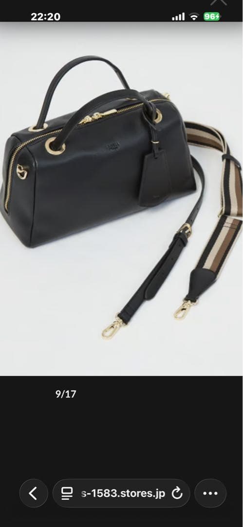 LOWELL Things 【千葉由佳さん】コラボ2WAYボストンバッグ