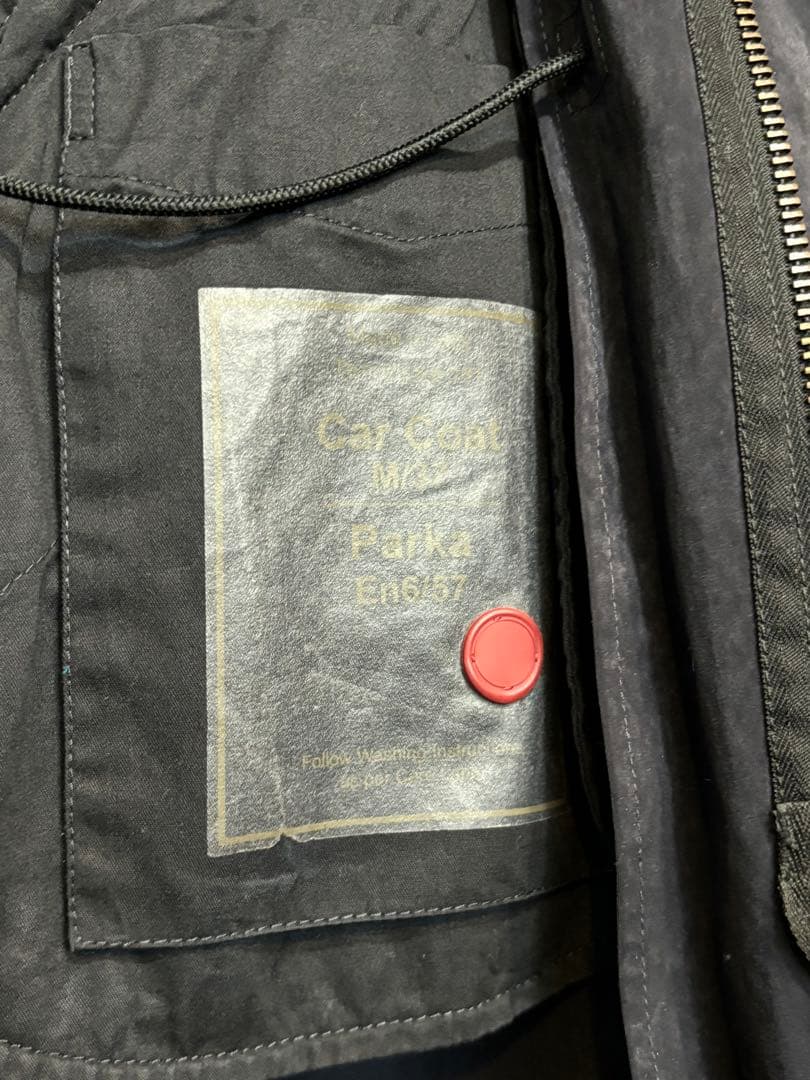 sacai Tenc 20-02315M モッズステンカラードッキングコート