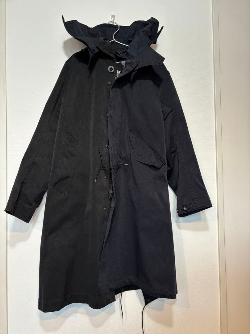 sacai Tenc 20-02315M モッズステンカラードッキングコート