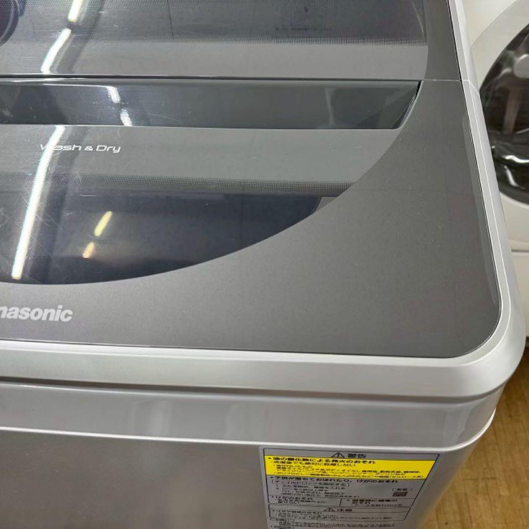 地域限定配送無料　panasonic 縦型洗濯乾燥機　NA-FW120V2 美品