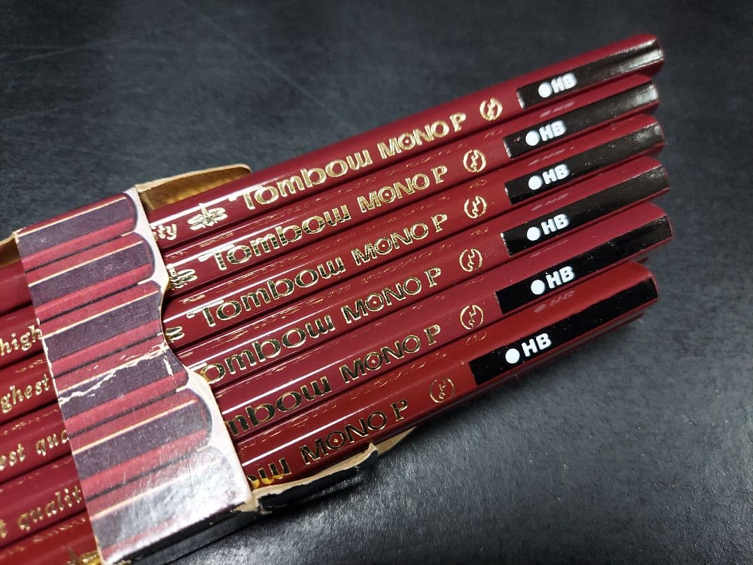レトロ鉛筆、トンボ鉛筆、モノ鉛筆、Tombow MONO P 鉛筆 昭和レトロ