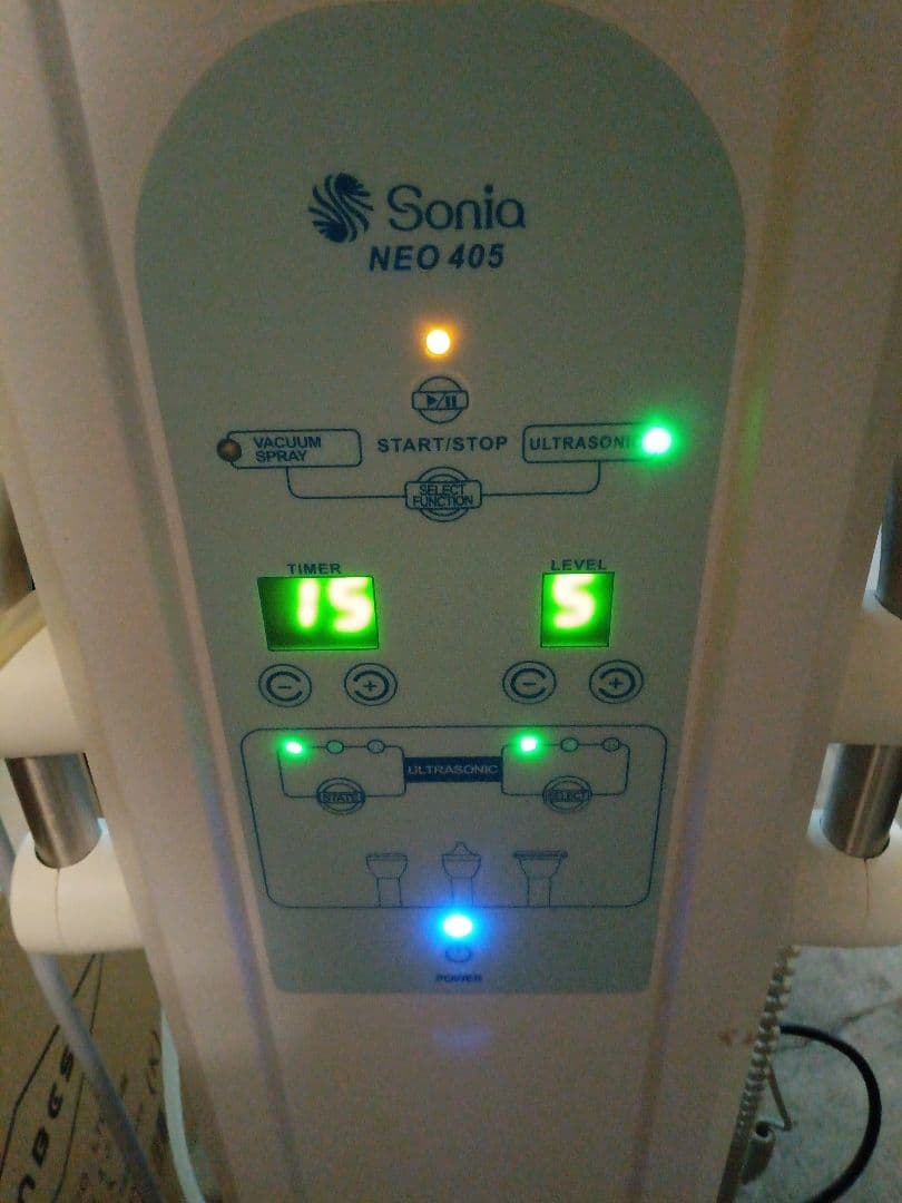 中古　Sonia NEO405 4機能複合美顔器　スチーマー　超音波　業務用