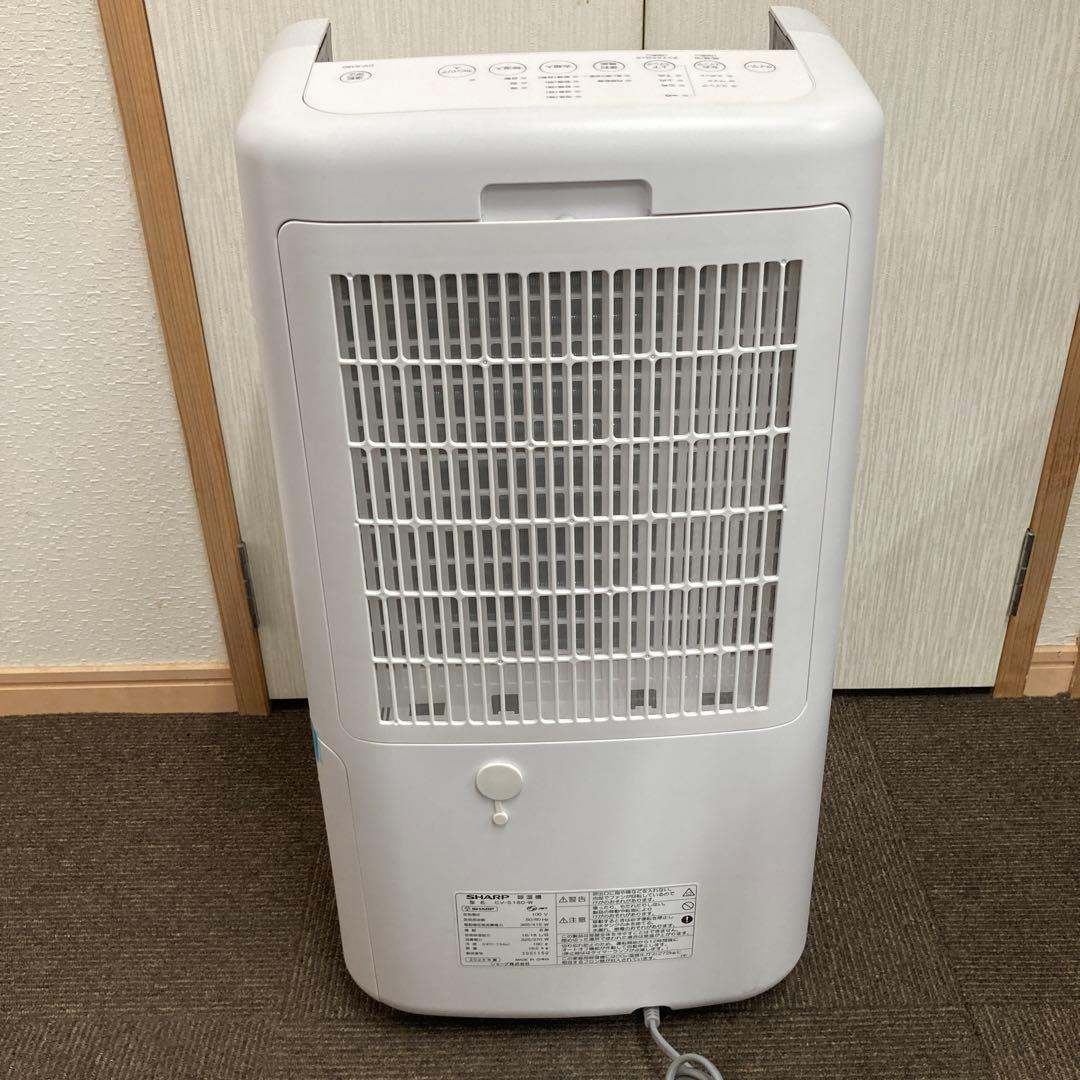 SHARP衣類乾燥除湿機（ホワイト）CV-S180-W 2023年製