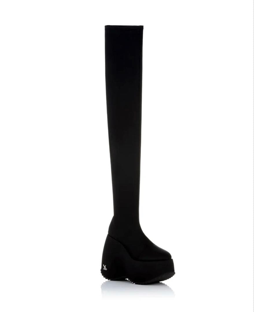 ハ*オ様 yello TOKYO BLACKPLATFORMLONGBOOTS