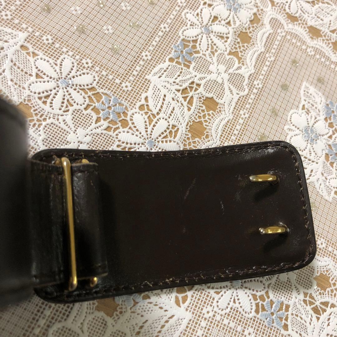 ♤エルメス￼♤ブラウン♤ベルト♤Hermès♤馬車♤