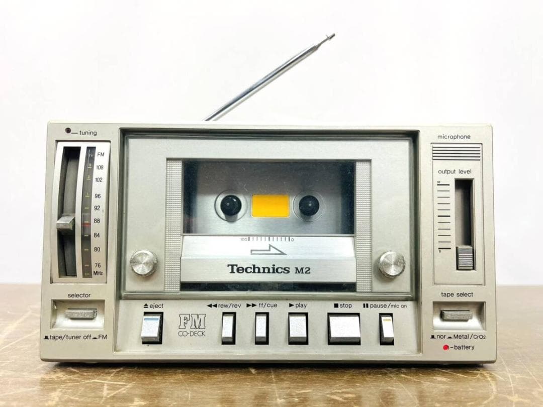 【稀少品】Technics RS-M2 FM CO-DECK