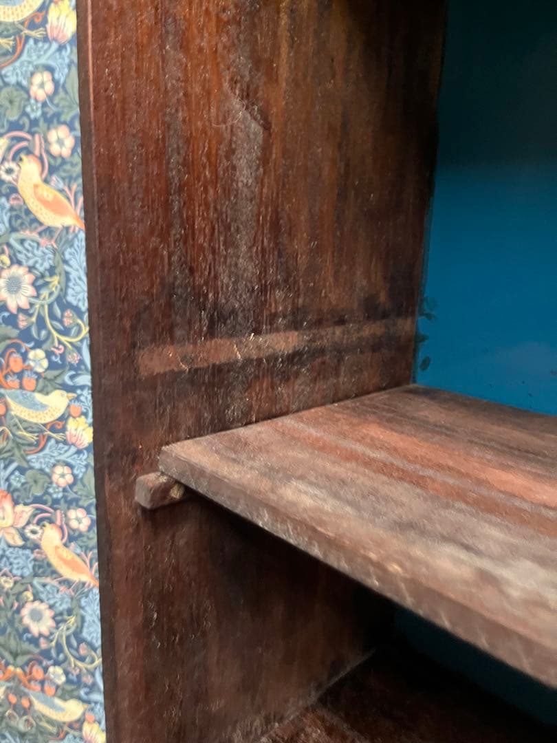 木製棚 当時物 昭和レトロ インテリア ビンテージ アンティーク 古道具 古民家