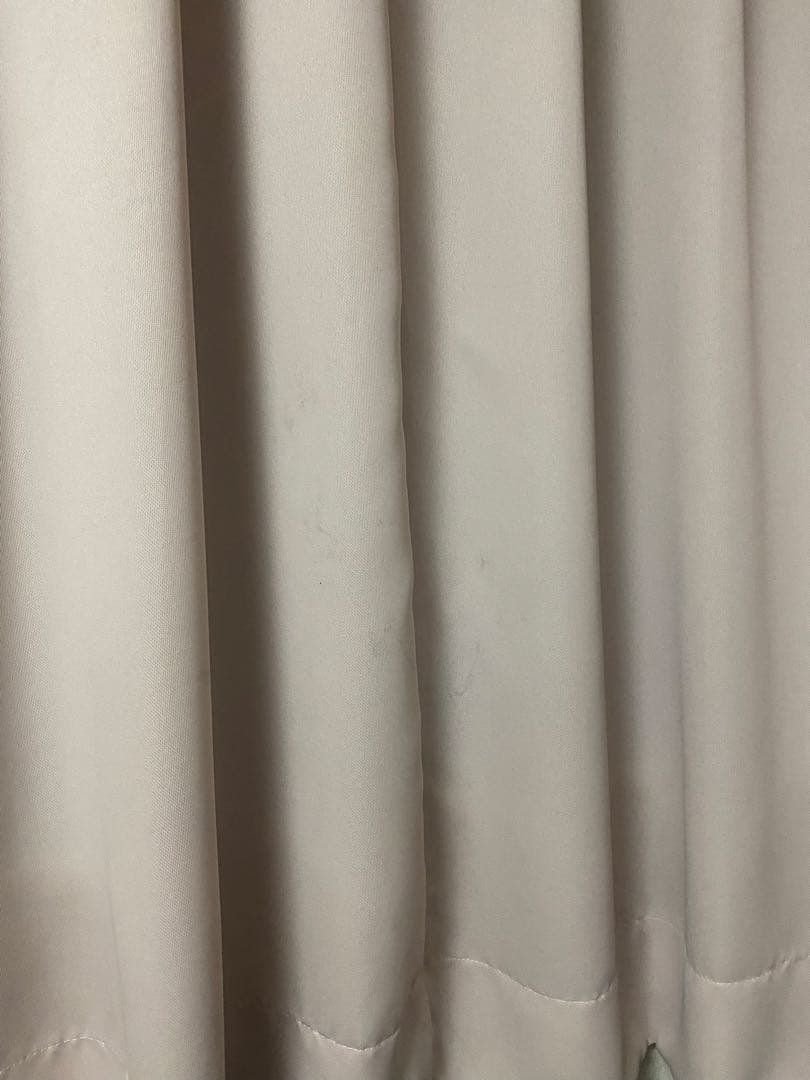 希少♦️高級 オーダー ドレープ カーテン♦️薄いピンク♦️消防庁認定品♦️6枚セット