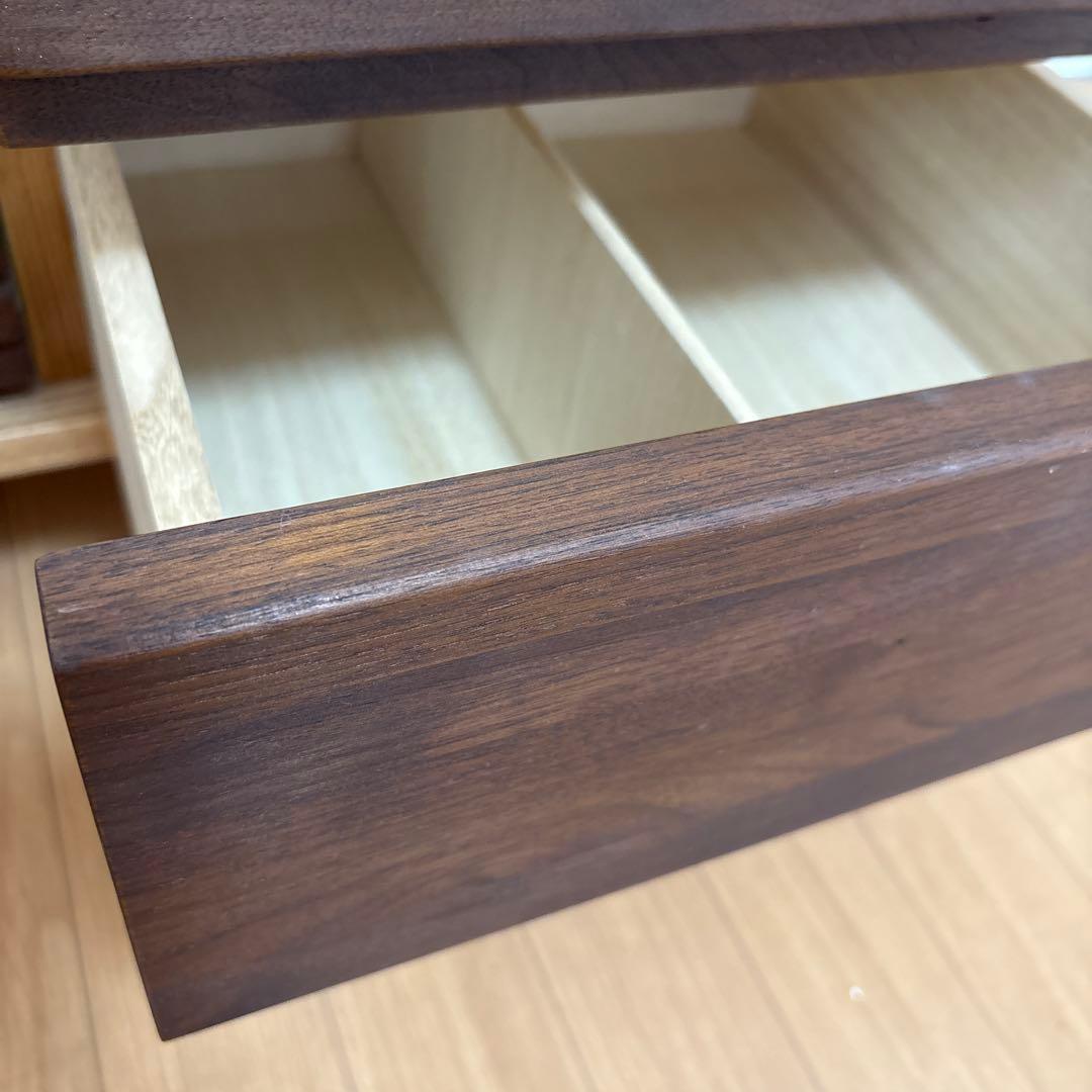 久和屋 Suite TVボード Hi 幅125 ウォールナット　タモ