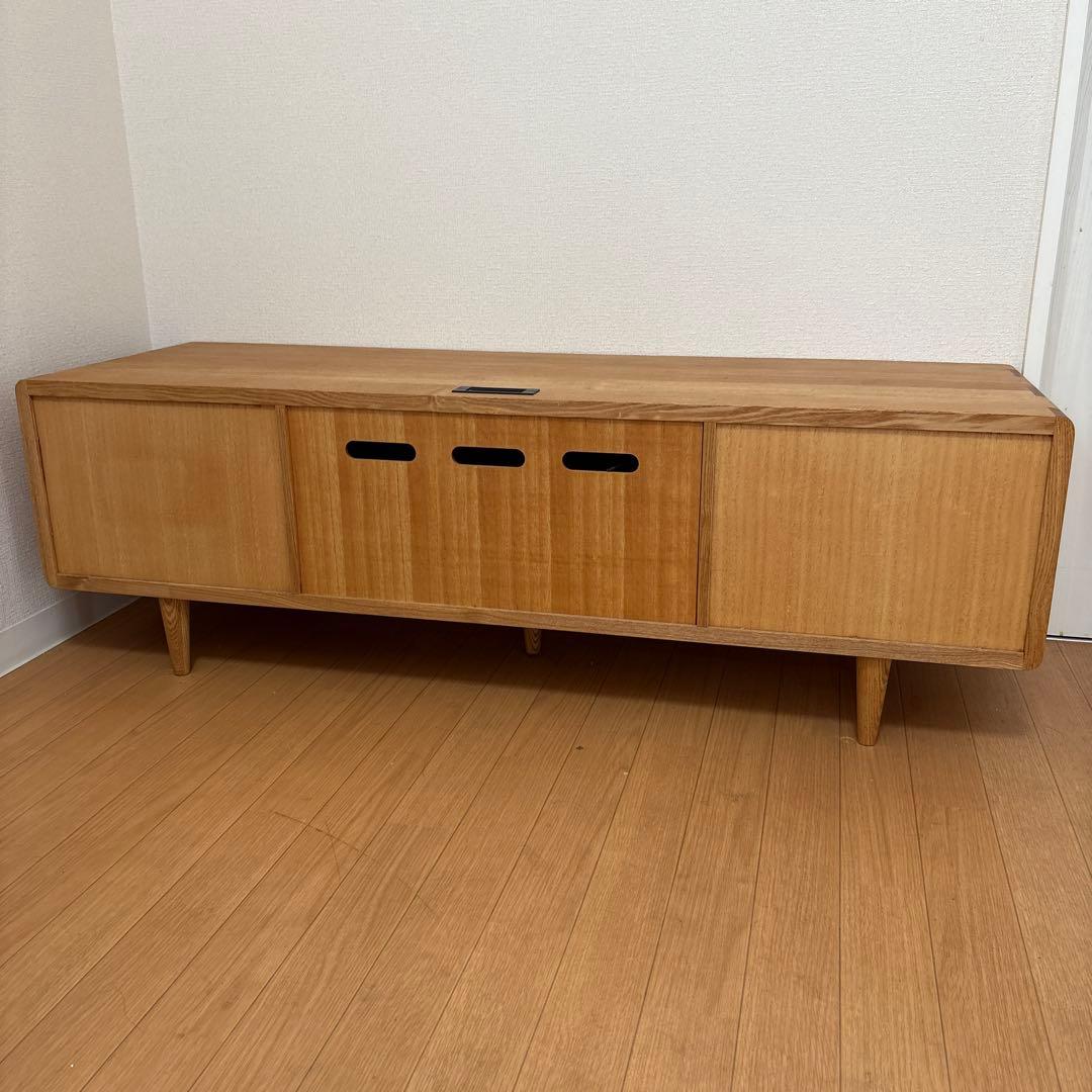 久和屋 Suite TVボード Hi 幅125 ウォールナット　タモ