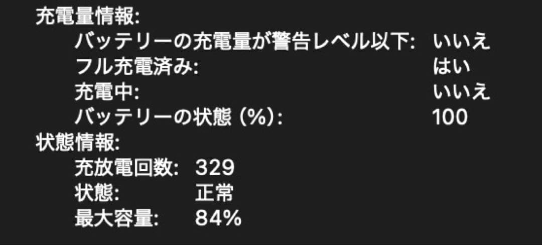 【美品】　MacBook Air M1 16GB 512GB